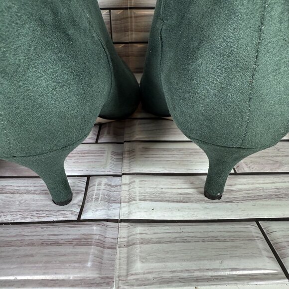 Jessica Simpson Women's Green NAEVY Pointed Toe Knee High Boot Size 10-NEW - Picture 7 of 9